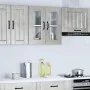 Armario pared cocina puerta de cristal Kalmar gris hormigón von , Küchenschränke - Ref: Foro24-853671, Preis: 62,97 €, Rabatt: %