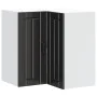 Mueble de cocina esquina pared Lucca madera ingeniería negra de , Armarios de cocina - Ref: Foro24-853858, Precio: 83,50 €, D...