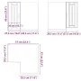 Mueble de cocina esquina pared Lucca roble artesanal von , Küchenschränke - Ref: Foro24-853866, Preis: 83,18 €, Rabatt: %