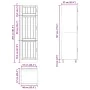 Mueble de cocina Lucca de madera contrachapada roble sonoma von , Küchenschränke - Ref: Foro24-853870, Preis: 195,45 €, Rabat...