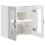 Armario pared cocina puerta cristal Lucca blanca alto brillo de , Armarios de cocina - Ref: Foro24-853909, Precio: 77,17 €, D...