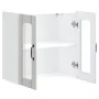 Armario pared cocina puerta cristal Lucca blanca alto brillo de , Armarios de cocina - Ref: Foro24-853909, Precio: 77,17 €, D...