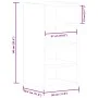 Armario colgante madera ingeniería gris sonoma 30x29,5x60 cm de , Armarios de cocina - Ref: Foro24-854171, Precio: 38,20 €, D...