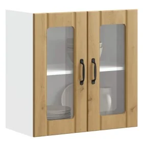 Armario pared cocina puerta de cristal Lucca roble artesanal von , Küchenschränke - Ref: Foro24-853916, Preis: 68,01 €, Rabat...