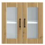 Armario pared cocina puerta de cristal Lucca roble artesanal by , Kitchen cabinets - Ref: Foro24-853916, Price: 68,01 €, Disc...