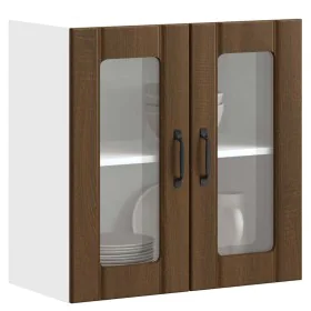 Armario pared cocina puerta de cristal Lucca roble marrón von , Küchenschränke - Ref: Foro24-853914, Preis: 67,11 €, Rabatt: %