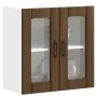 Armario pared cocina puerta de cristal Lucca roble marrón von , Küchenschränke - Ref: Foro24-853914, Preis: 67,11 €, Rabatt: %