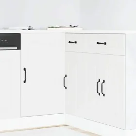 Mueble bajo de cocina Kalmar madera de ingeniería blanca von , Küchenschränke - Ref: Foro24-854318, Preis: 81,29 €, Rabatt: %