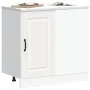 Mueble bajo de cocina Kalmar madera de ingeniería blanca von , Küchenschränke - Ref: Foro24-854318, Preis: 81,29 €, Rabatt: %