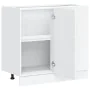 Mueble bajo de cocina Kalmar madera de ingeniería blanca von , Küchenschränke - Ref: Foro24-854318, Preis: 81,29 €, Rabatt: %