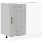 Mueble bajo de cocina Kalmar gris sonoma madera de ingeniería de , Armarios de cocina - Ref: Foro24-854324, Precio: 91,20 €, ...