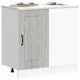 Mueble bajo de cocina Kalmar gris sonoma madera de ingeniería de , Armarios de cocina - Ref: Foro24-854324, Precio: 91,20 €, ...