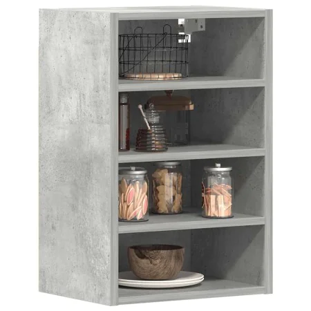 Armario colgante contrachapada gris hormigón 40x29,5x60 cm by , Kitchen cabinets - Ref: Foro24-854178, Price: 44,35 €, Discou...