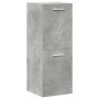 Juego muebles de baño 4 pzas madera contrachapada gris hormigón von , Badezimmermöbel - Ref: Foro24-3324866, Preis: 163,59 €,...