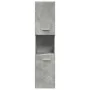 Juego muebles de baño 4 pzas madera contrachapada gris hormigón von , Badezimmermöbel - Ref: Foro24-3324866, Preis: 163,59 €,...