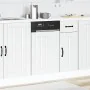 Panel para lavavajillas Lucca madera contrachapada blanca by , Kitchen cabinets - Ref: Foro24-853887, Price: 26,90 €, Discoun...