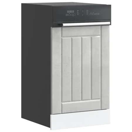Panel lavavajillas Lucca madera contrachapada gris hormigón de , Armarios de cocina - Ref: Foro24-853891, Precio: 27,83 €, De...