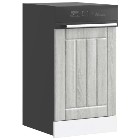 Panel para lavavajillas Lucca madera contrachapada sonoma gris by , Kitchen cabinets - Ref: Foro24-853893, Price: 27,83 €, Di...