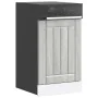 Panel para lavavajillas Lucca madera contrachapada sonoma gris by , Kitchen cabinets - Ref: Foro24-853893, Price: 27,83 €, Di...