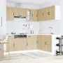 Mueble cocina Lucca roble sonoma 11 pzas madera contrachapada de , Armarios de cocina - Ref: Foro24-3314954, Precio: 670,33 €...