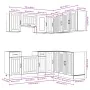 Mueble cocina Lucca roble sonoma 11 pzas madera contrachapada de , Armarios de cocina - Ref: Foro24-3314954, Precio: 670,33 €...