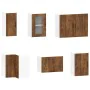 Mueble cocina Lucca roble ahumado 11 pzas madera contrachapada de , Armarios de cocina - Ref: Foro24-3314956, Precio: 680,38 ...