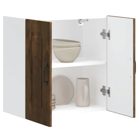 Armario de pared para cocina Kalmar de roble ahumado de , Armarios de cocina - Ref: Foro24-853582, Precio: 62,98 €, Descuento: %