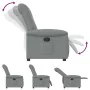 Sillón reclinable de tela gris claro by , Armchairs - Ref: Foro24-4015616, Price: 187,88 €, Discount: %