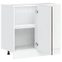Mueble bajo fregadero Lucca madera contrachapada roble ahumado von , Küchenschränke - Ref: Foro24-854313, Preis: 93,67 €, Rab...