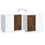 Mueble bajo fregadero Lucca madera contrachapada roble ahumado von , Küchenschränke - Ref: Foro24-854313, Preis: 93,67 €, Rab...