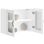 Armario pared cocina puerta de cristal Lucca blanca von , Küchenschränke - Ref: Foro24-853847, Preis: 84,66 €, Rabatt: %