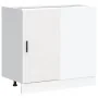 Mueble bajo para fregadero de madera de ingeniería blanca von , Küchenschränke - Ref: Foro24-854289, Preis: 73,59 €, Rabatt: %