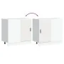 Mueble bajo para fregadero de madera de ingeniería blanca von , Küchenschränke - Ref: Foro24-854289, Preis: 73,59 €, Rabatt: %