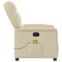 Sillón de masaje reclinable de tela crema von , Sessel - Ref: Foro24-4015614, Preis: 219,36 €, Rabatt: %