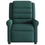Sillón reclinable de tela verde oscuro by , Armchairs - Ref: Foro24-4015642, Price: 191,30 €, Discount: %