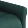 Sillón reclinable de tela verde oscuro by , Armchairs - Ref: Foro24-4015642, Price: 191,30 €, Discount: %