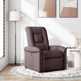 Sillón reclinable de tela marrón oscuro von , Sessel - Ref: Foro24-4015621, Preis: 185,43 €, Rabatt: %