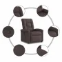 Sillón reclinable de tela marrón oscuro von , Sessel - Ref: Foro24-4015621, Preis: 185,40 €, Rabatt: %