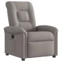 Sillón reclinable de tela gris taupe de , Sillones - Ref: Foro24-4015623, Precio: 201,66 €, Descuento: %