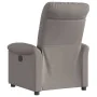 Sillón reclinable de tela gris taupe de , Sillones - Ref: Foro24-4015623, Precio: 201,66 €, Descuento: %