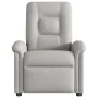 Sillón de masaje reclinable de tela gris nube by , Armchairs - Ref: Foro24-4015635, Price: 206,75 €, Discount: %