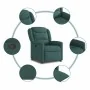 Sillón reclinable de tela verde oscuro von , Sessel - Ref: Foro24-4015602, Preis: 187,36 €, Rabatt: %