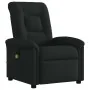 Sillón reclinable de masaje de tela negro by , Armchairs - Ref: Foro24-4015628, Price: 211,29 €, Discount: %