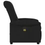 Sillón reclinable de masaje de tela negro by , Armchairs - Ref: Foro24-4015628, Price: 211,29 €, Discount: %