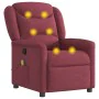 Sillón de masaje reclinable de tela color vino tinto von , Sessel - Ref: Foro24-4015609, Preis: 206,18 €, Rabatt: %