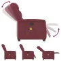 Sillón de masaje reclinable de tela color vino tinto von , Sessel - Ref: Foro24-4015609, Preis: 206,18 €, Rabatt: %
