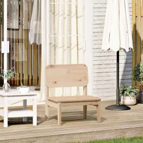 Silla de jardín de madera maciza de pino 60x52,5x72 cm de , Sillas de jardín - Ref: Foro24-859317, Precio: 56,97 €, Descuento: %