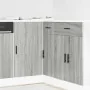 Mueble bajo para fregadero de madera ingeniería sonoma gris de , Armarios de cocina - Ref: Foro24-854294, Precio: 77,32 €, De...