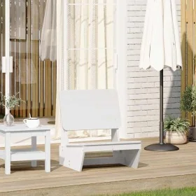 Silla de jardín madera maciza de pino blanco 60x64x70,5 cm by , Garden chairs - Ref: Foro24-859308, Price: 77,77 €, Discount: %