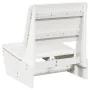 Silla de jardín madera maciza de pino blanco 60x64x70,5 cm von , Gartenstühle - Ref: Foro24-859308, Preis: 77,75 €, Rabatt: %